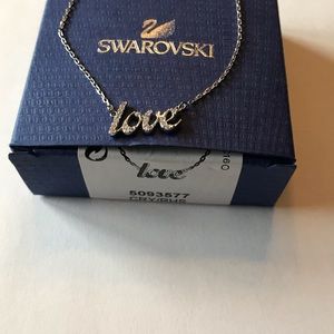 Swarovski Love Necklace